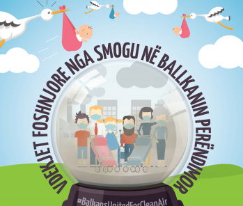 Më shumë ndotje ajri, më pak fëmijë në ballkanin perëndimor